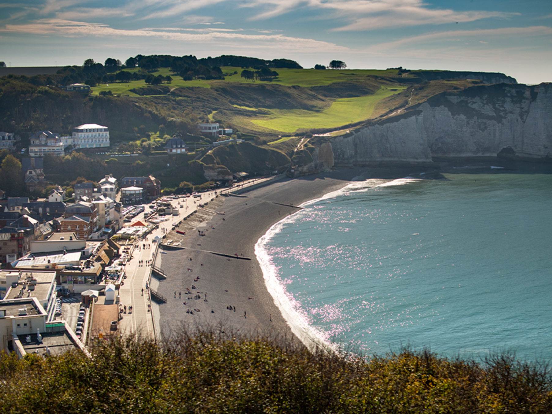 Tourism in Normandy: Etretat
